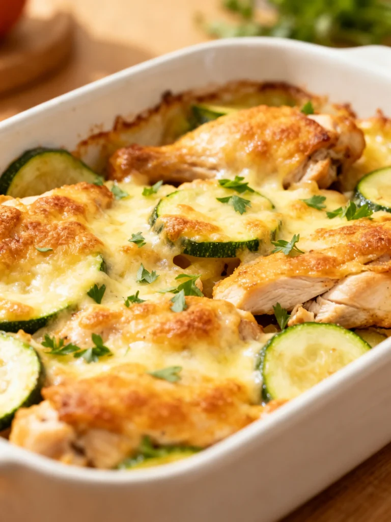 Chicken Zucchini Bake Recipe