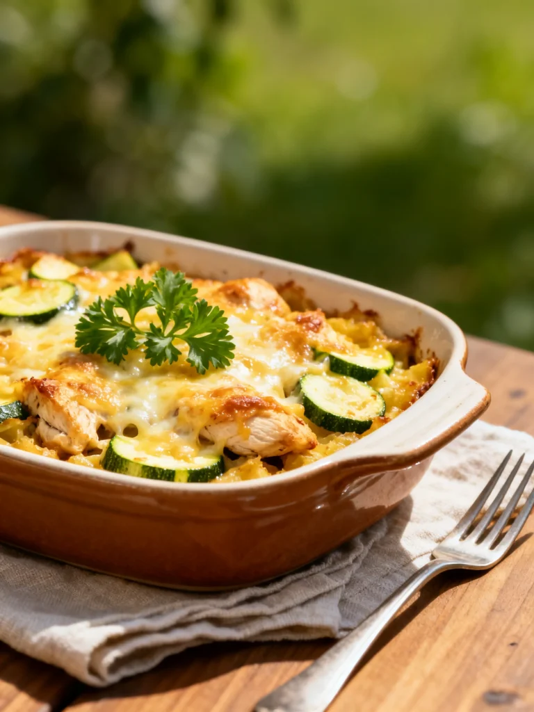 Chicken Zucchini Casserole Recipe