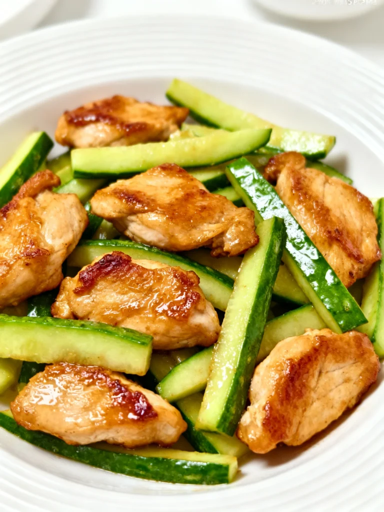 Chicken Zucchini Stir Fry Recipe