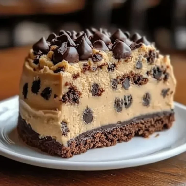 Cookie Dough Brownie Cake Recipe