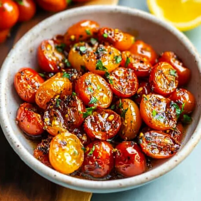 Garlic Roasted Cherry Tomatoes Recipe