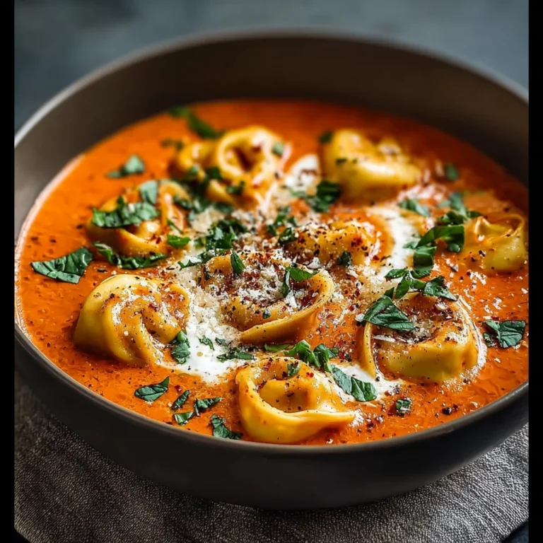 Creamy Tomato Tortellini Soup Recipe