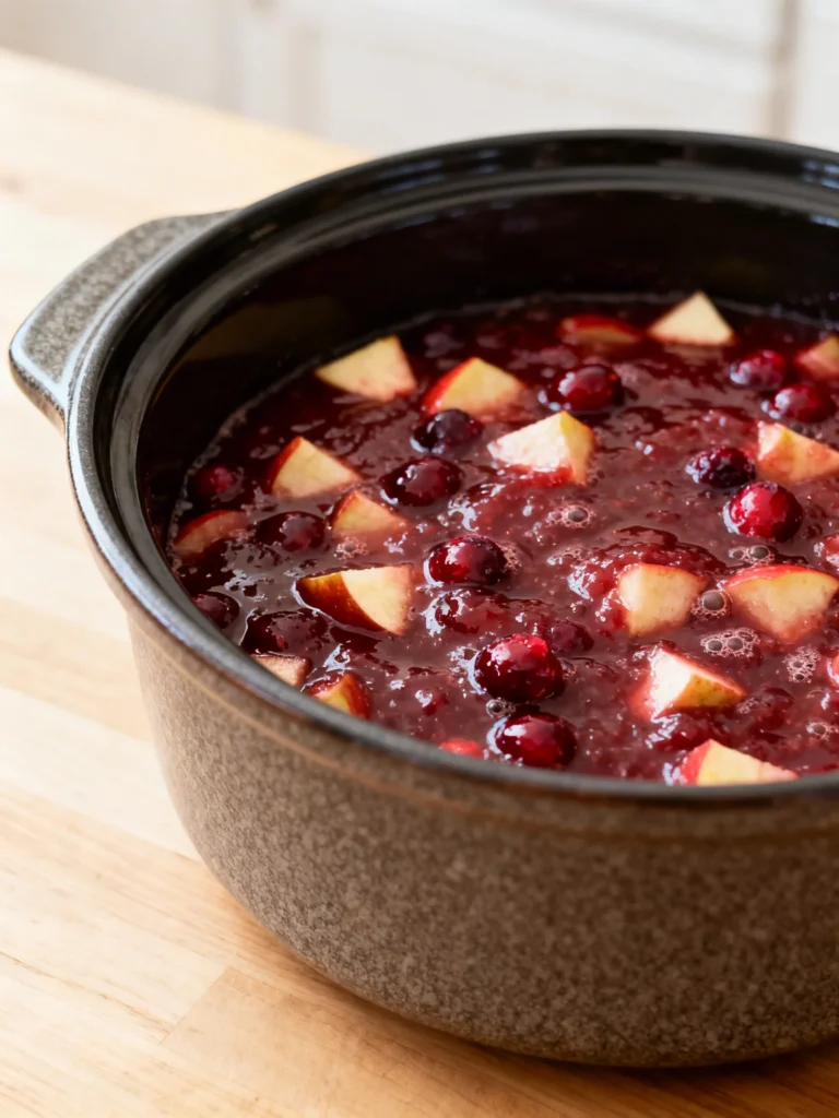 Cranberry Apple Butter Recipe