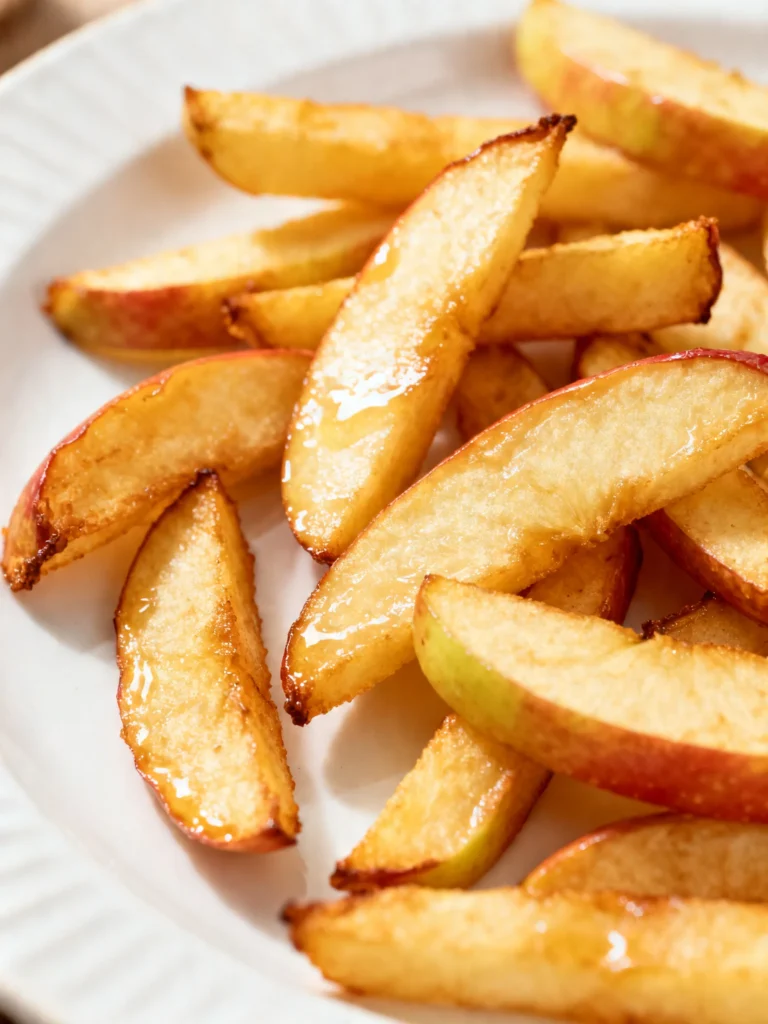 Crispy Air Fryer Apple Fries Recipe