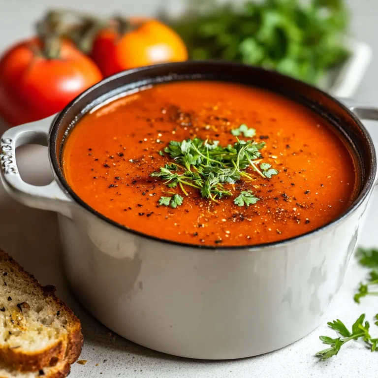 Best Homemade Tomato Soup Recipe