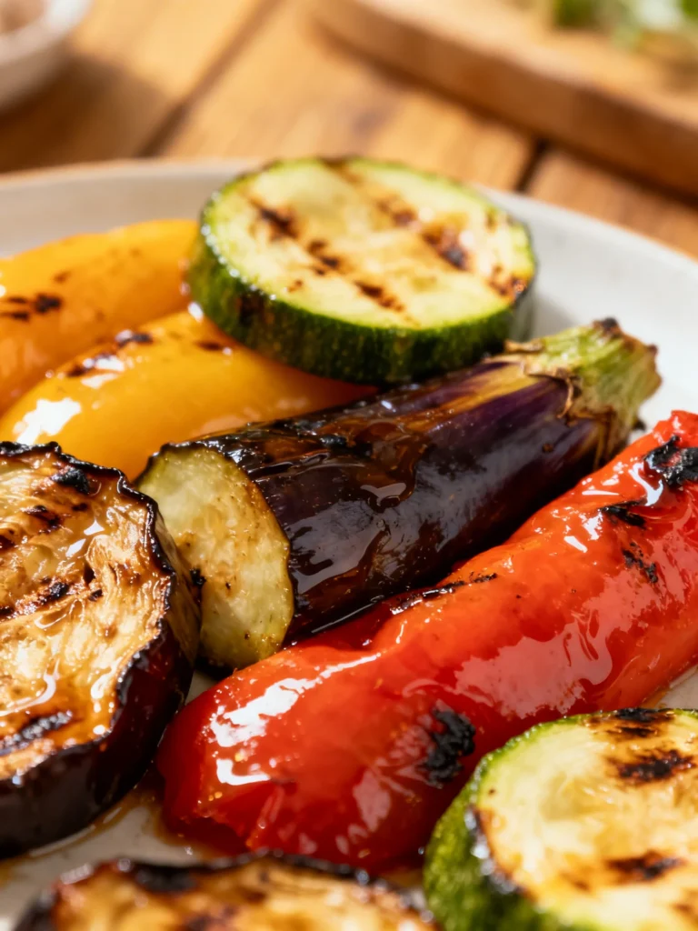 Delectable Grilled Veggies with Marinade Recipe