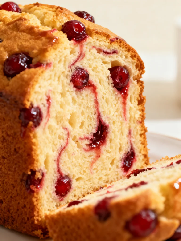 Perfect Cranberry Sauce Pound Cake Recipe