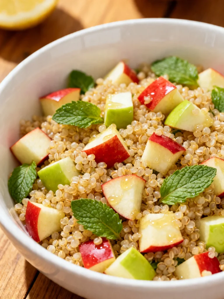 Quinoa Apple Salad: A Fruity, Fresh & Flavor-Packed Recipe