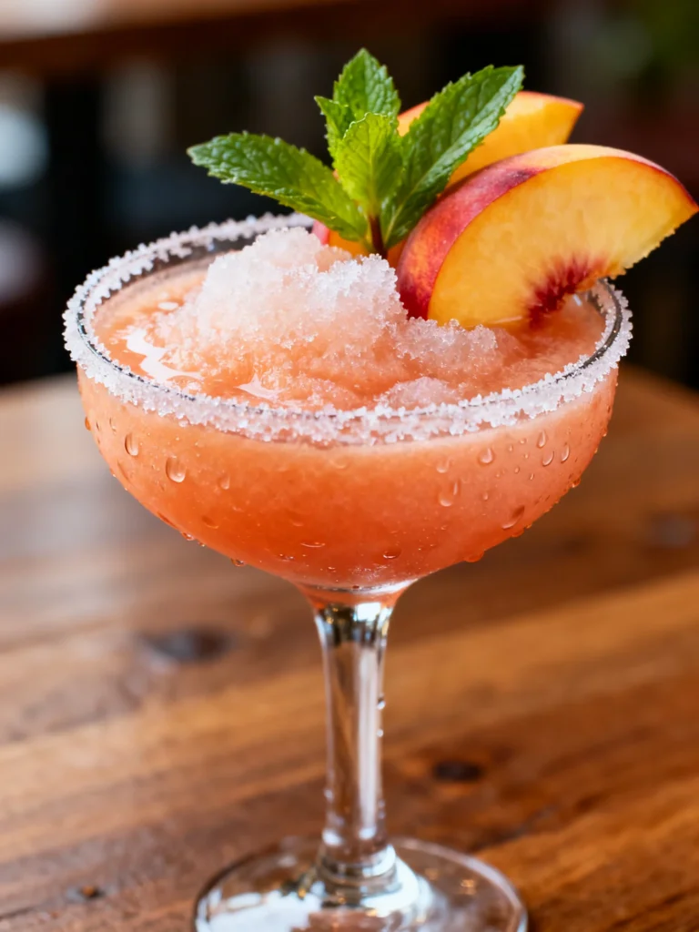 Peach Daiquiri Recipe