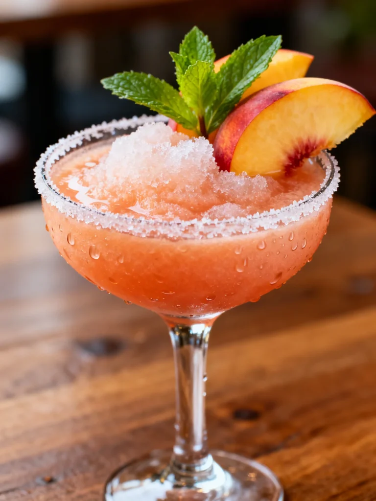 Peach Daiquiri Recipe