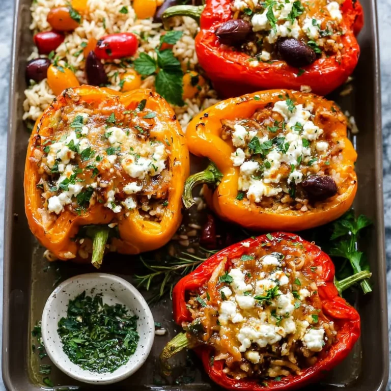 Stuffed Peppers with Rice Recipe Easy
