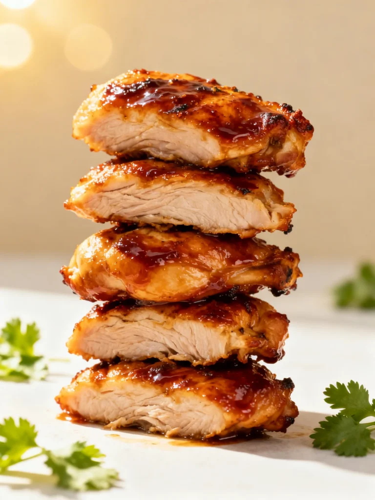 Hawaiian Huli Huli Chicken Stack Recipe