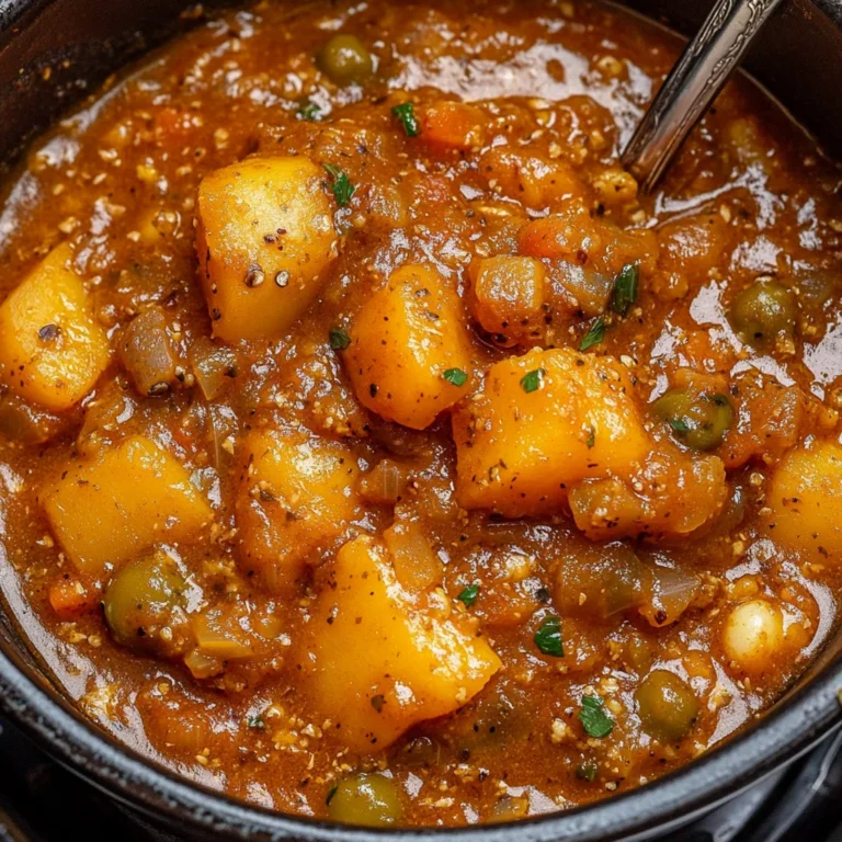 Hearty Vegan Sweet Potato Stew Recipe