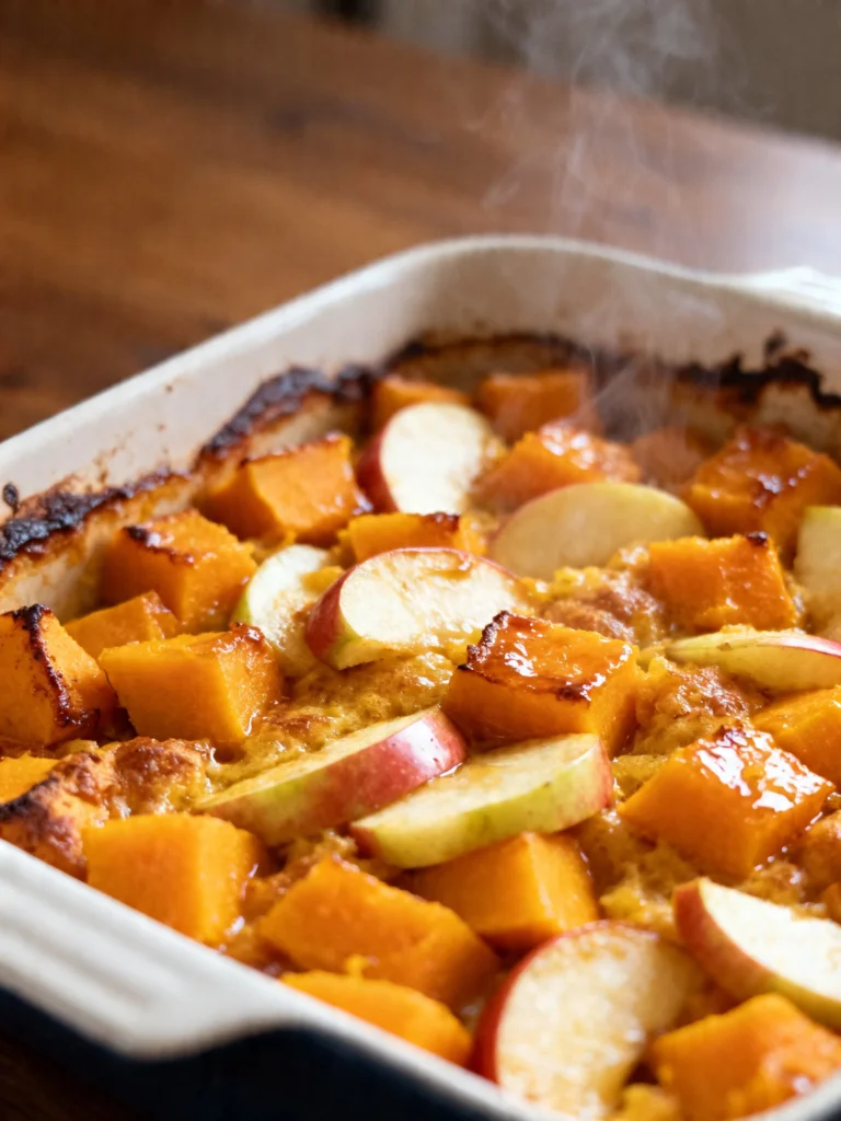 Autumn Butternut Squash Apple Bake Recipe
