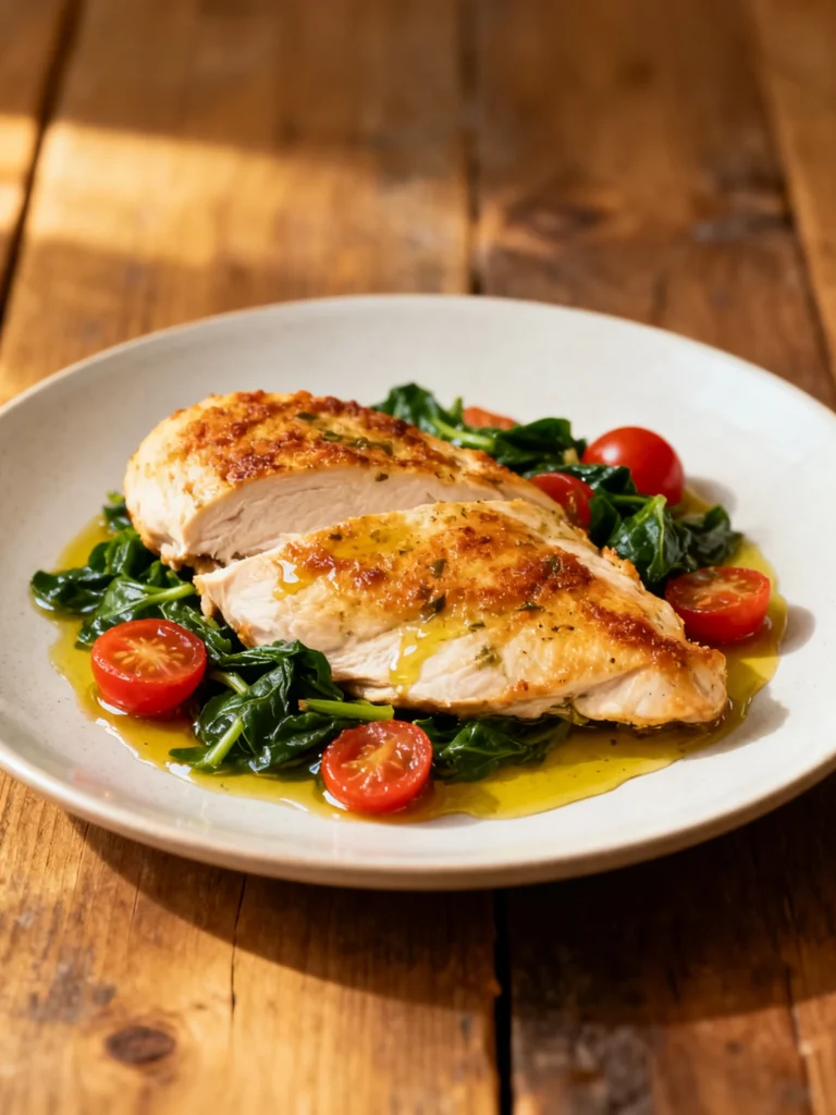 Low-Carb Tuscan Chicken Recipe