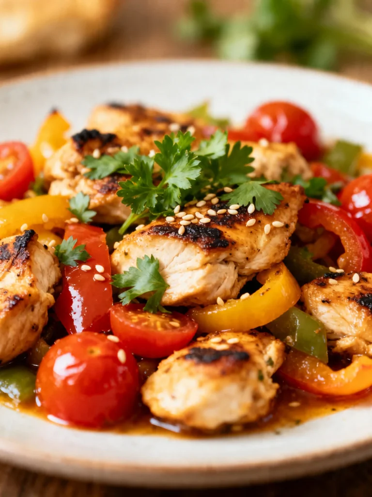 Mediterranean Chicken Stir Fry Recipe