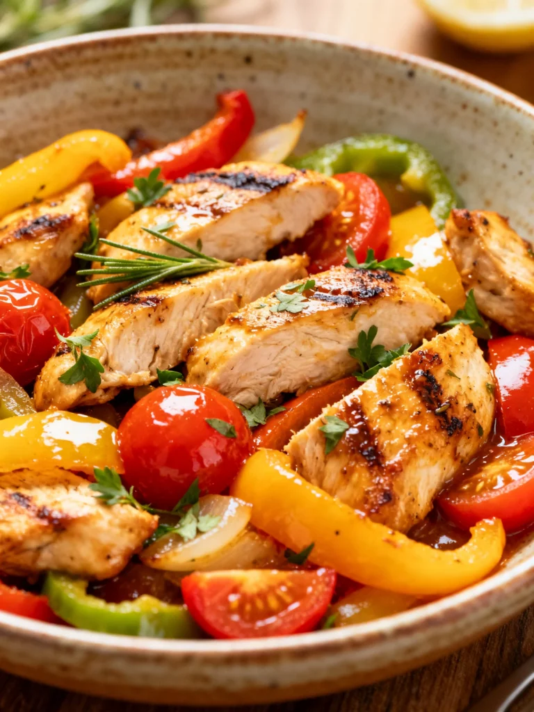 Mediterranean Chicken Stir Fry Recipe