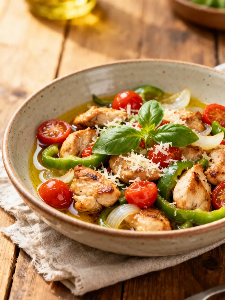 Mediterranean Chicken Stir Fry Recipe