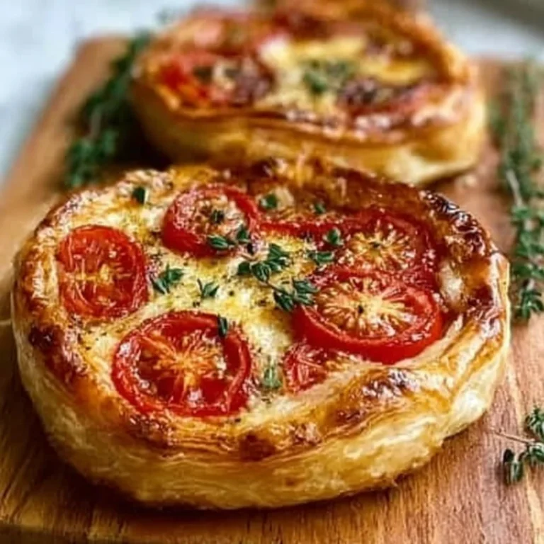 Puff Pastry Tomato Tarts Recipe