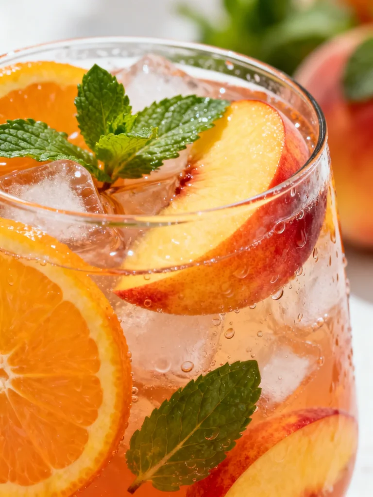 Refreshing Peach Sangria Recipe
