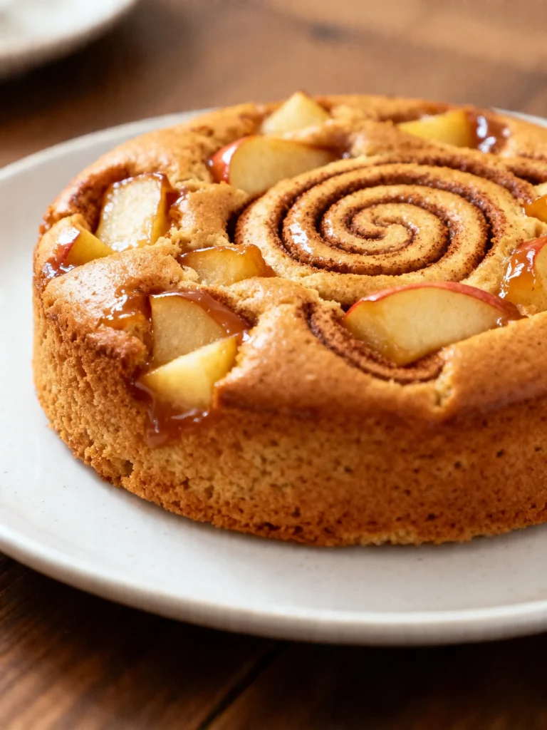 Easy Cinnamon Apple Cake Recipe