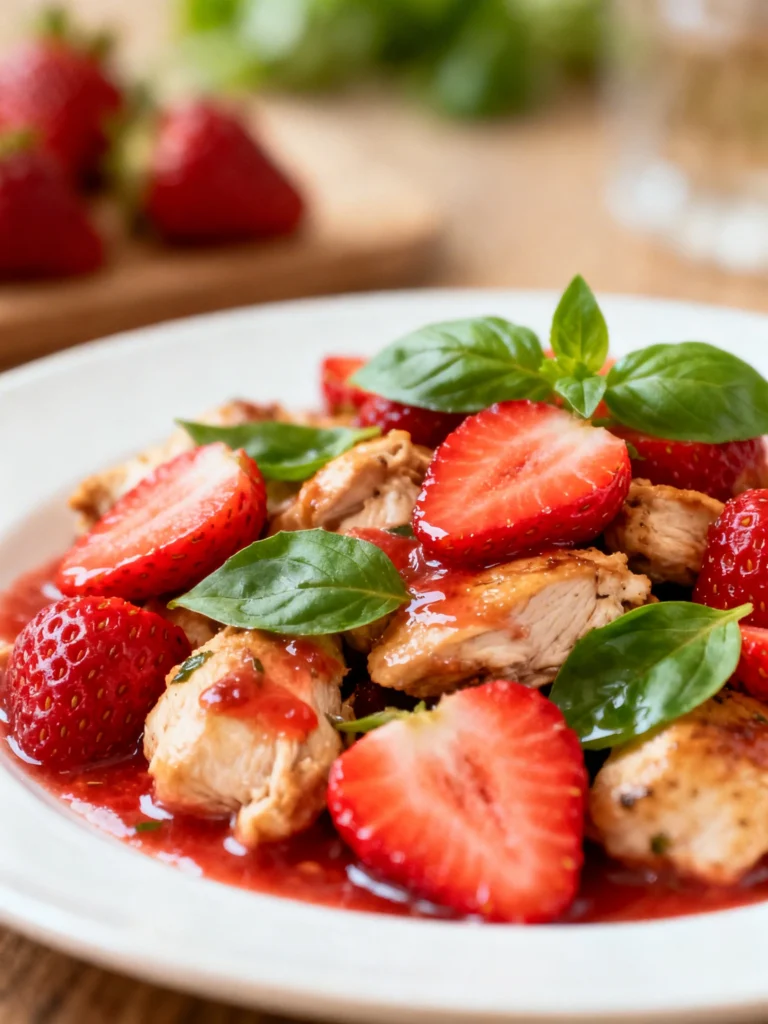 Strawberry Chicken Recipe