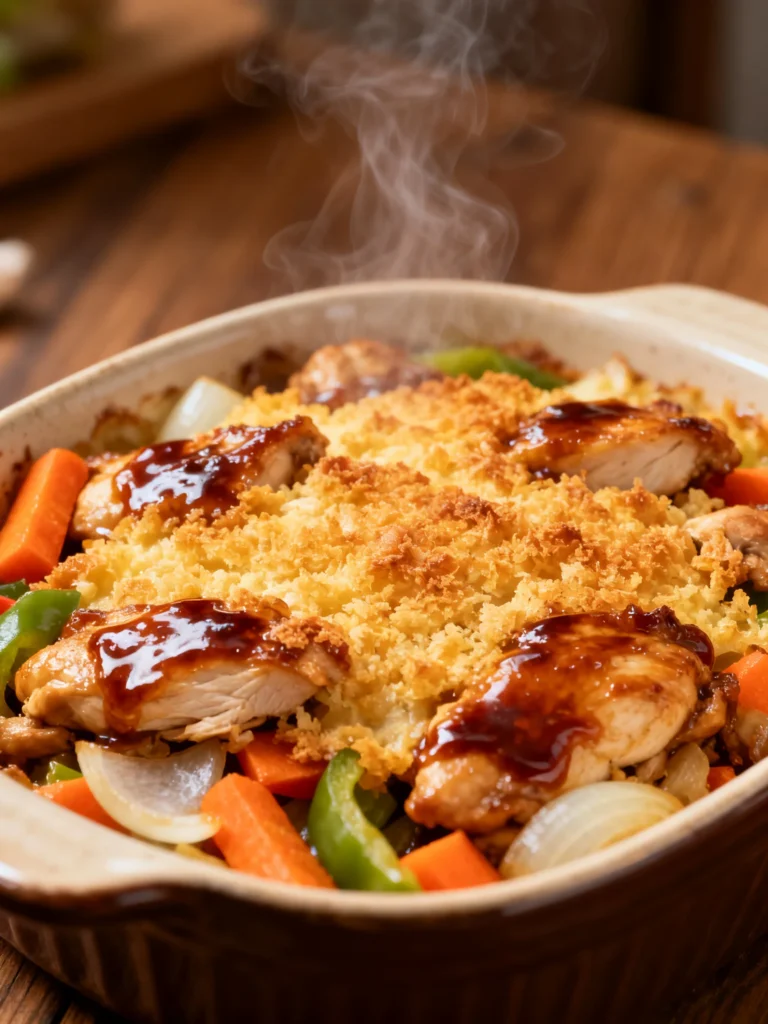 Teriyaki Chicken Casserole Recipe