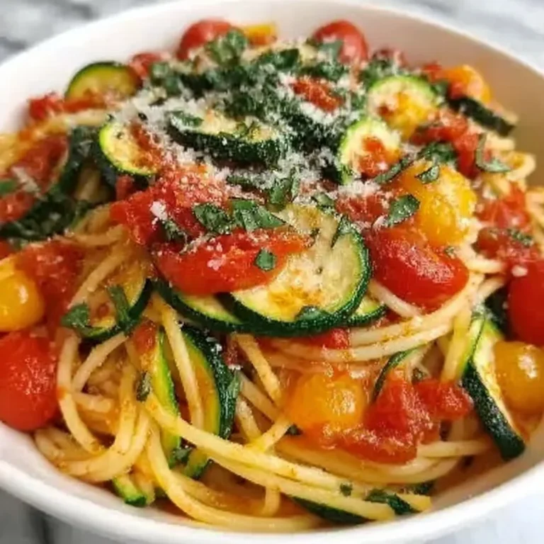 Tomato Zucchini Pasta Recipe