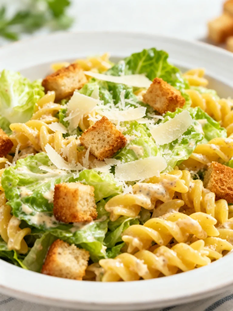 Caesar Pasta Salad Recipe