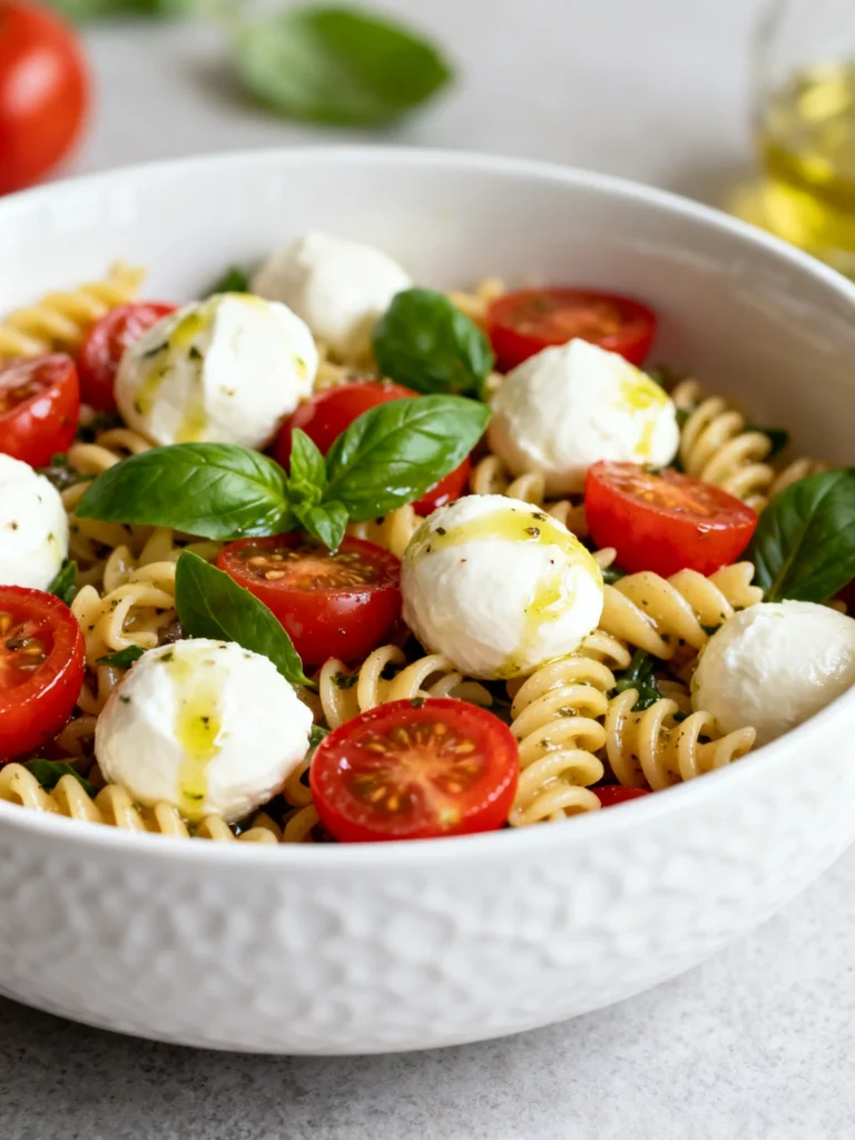 Caprese Pasta Salad Recipe