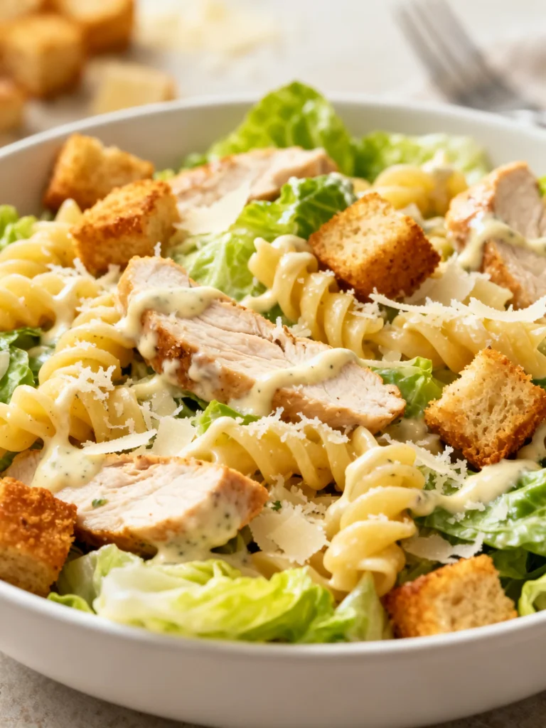 Caesar Pasta Salad Recipe