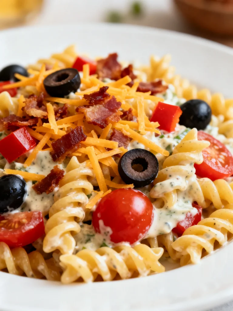 Cowboy Pasta Salad Recipe