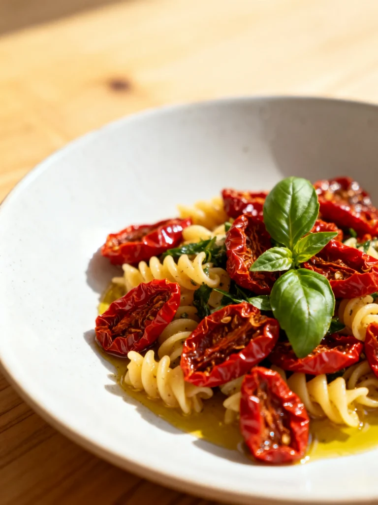 Sun Dried Tomato Pasta Salad Recipe