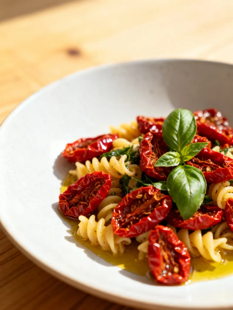 Sun Dried Tomato Pasta Salad Recipe