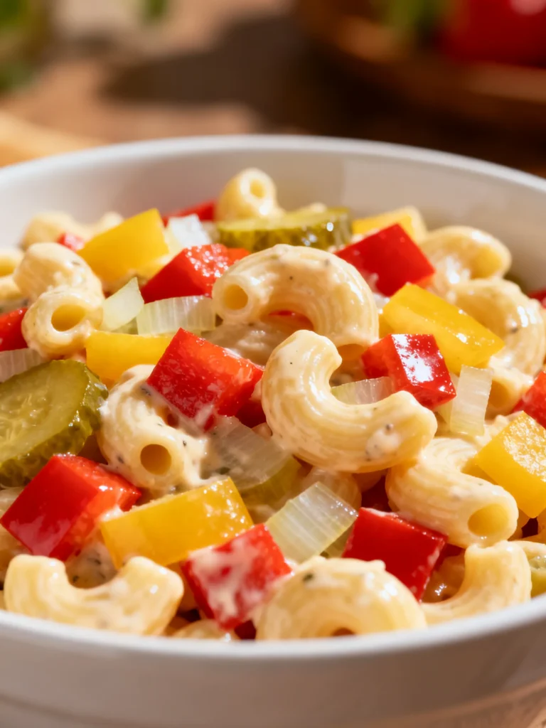 Sweet Macaroni Salad Recipe