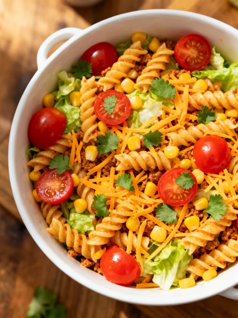 Taco Pasta Salad Recipe