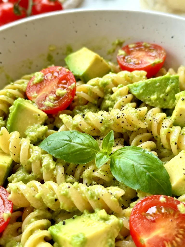Avocado Pasta Salad Recipe