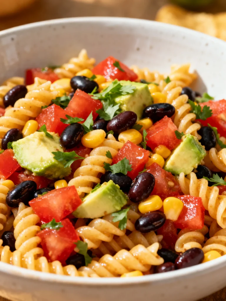 Cowboy Caviar Pasta Salad Recipe