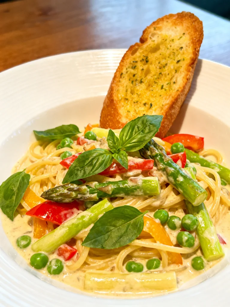 Creamy Pasta Primavera Recipe