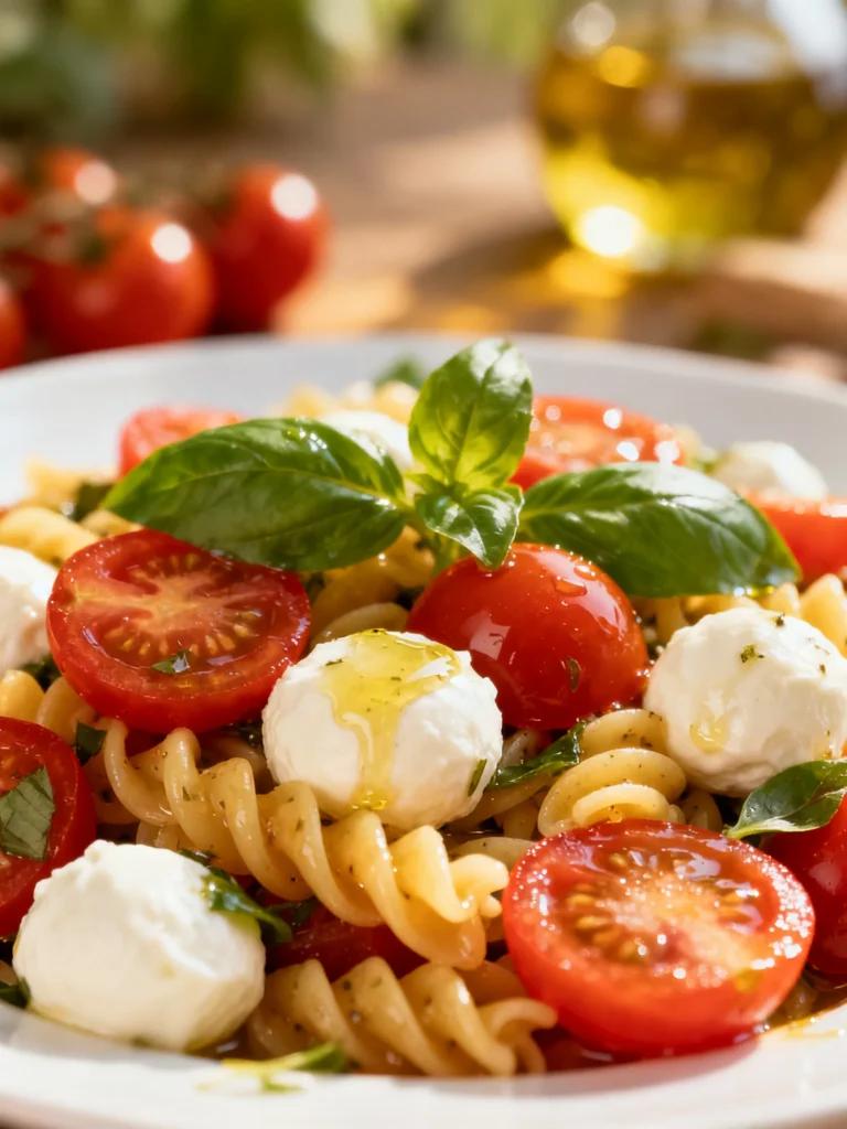 Caprese Pasta Salad Recipe