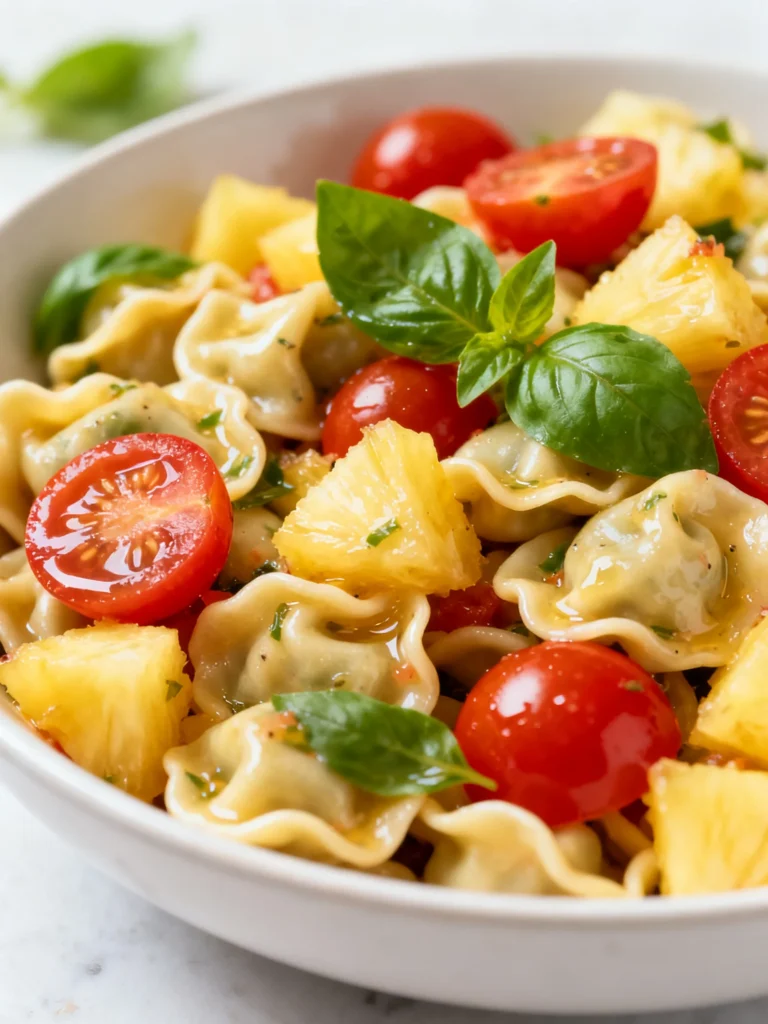 Hawaiian Tortellini Salad Recipe