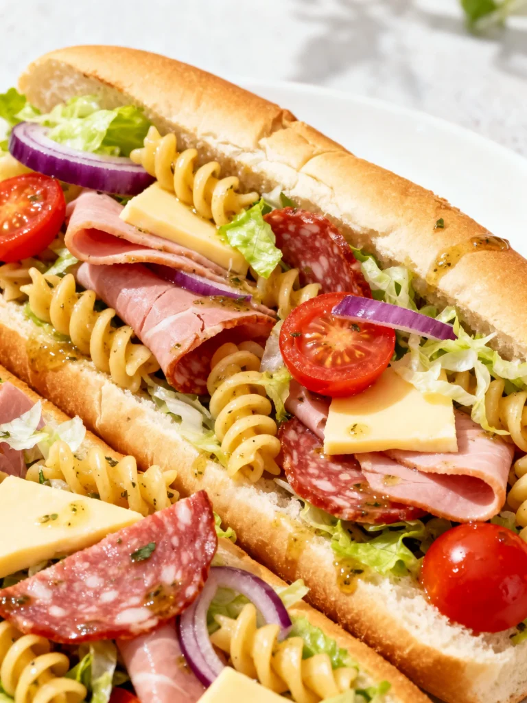 Italian Sub Pasta Salad Recipe