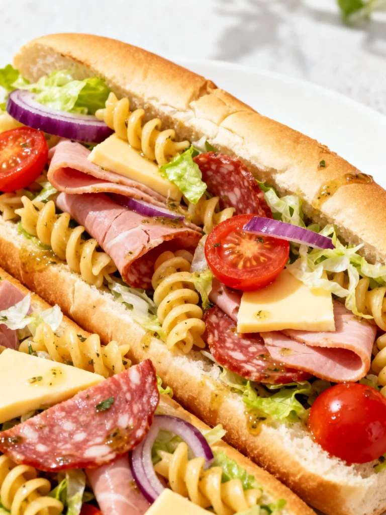 Italian Sub Pasta Salad Recipe