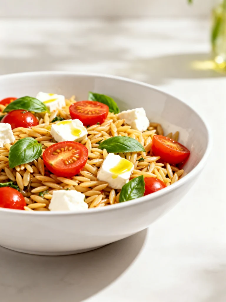 Italian Orzo Salad Recipe