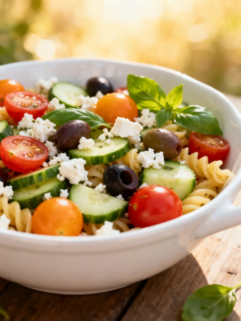Mediterranean Pasta Salad Recipe