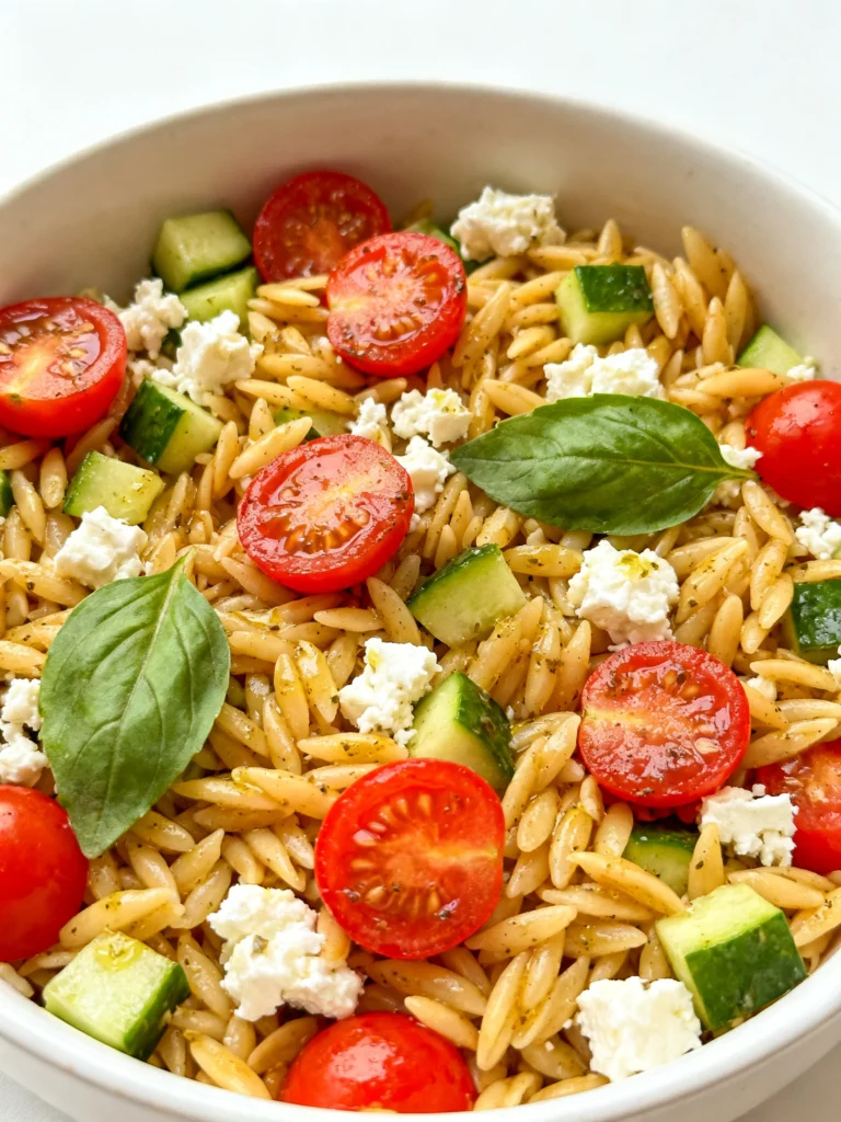 Orzo Pasta Salad Recipe