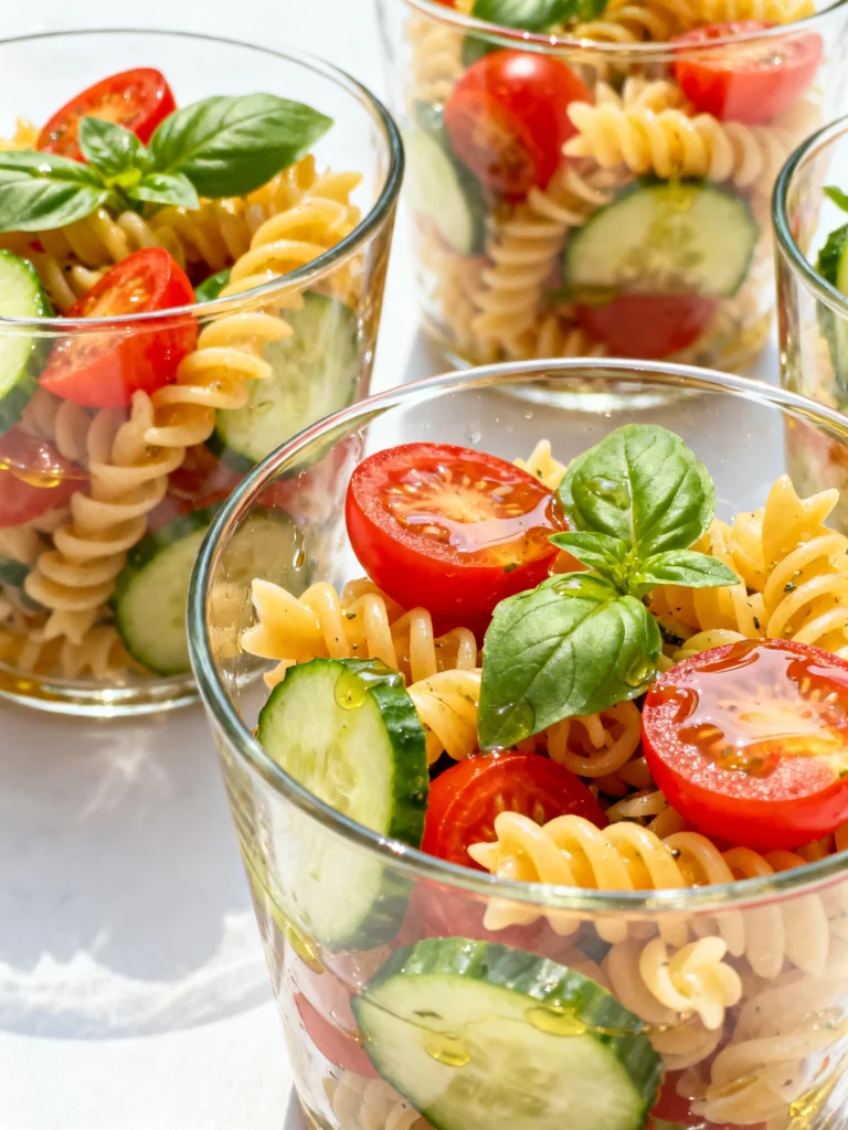 Pasta Salad Cups Recipe