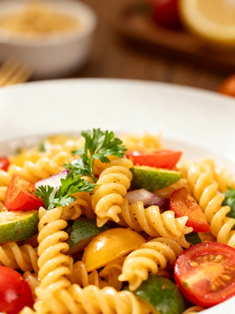 Zesty Salad Supreme Pasta Salad Recipe