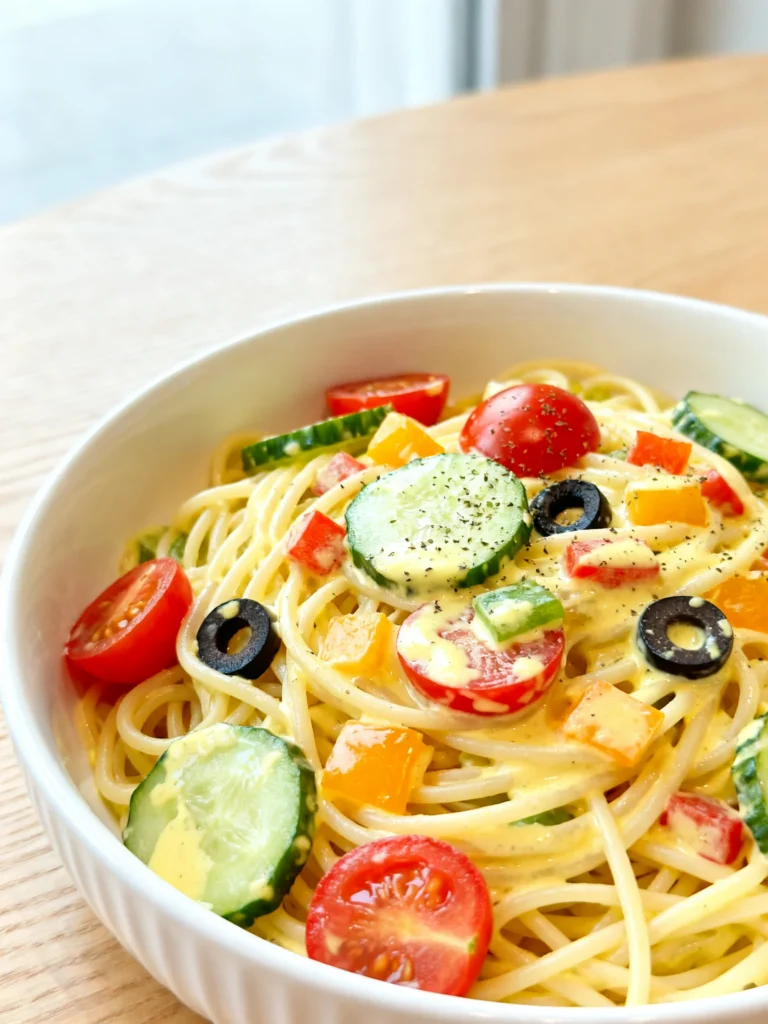 Spaghetti Pasta Salad Recipe
