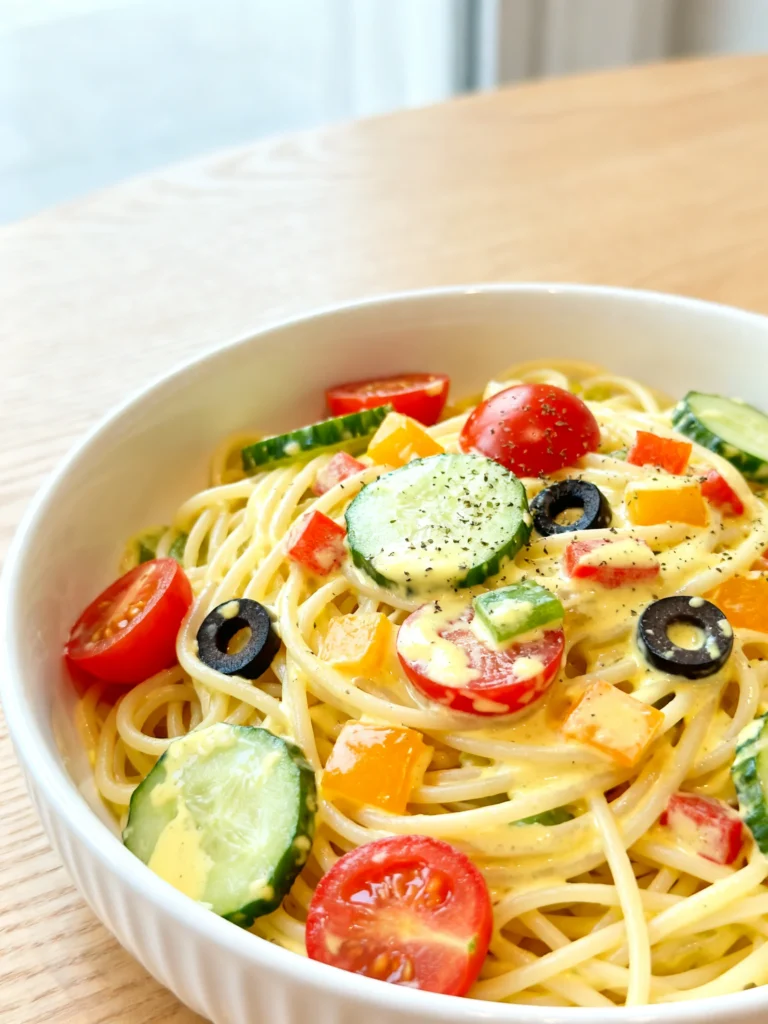 Spaghetti Pasta Salad Recipe